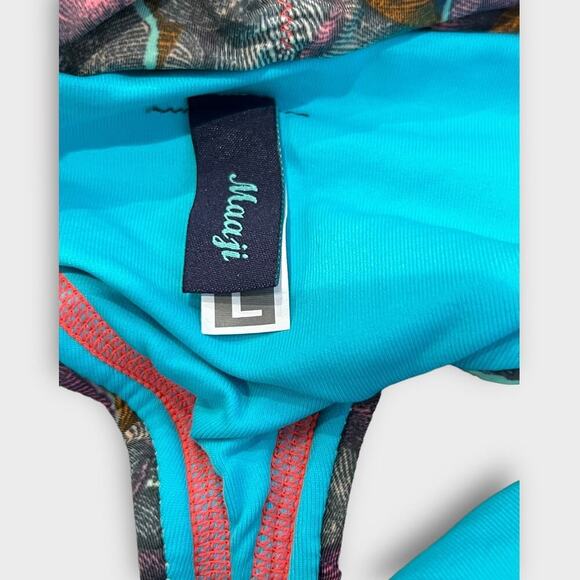 Maaji Scotch Garden reversible bikini bottom Size Large - Picture 4 of 6